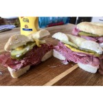 American Style Pastrami Bagel